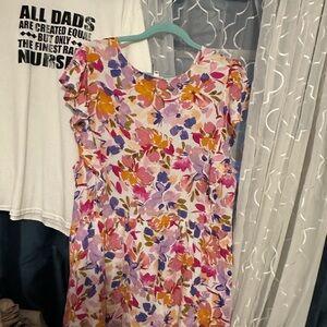 Chic Soul Multicolor Floral Dress